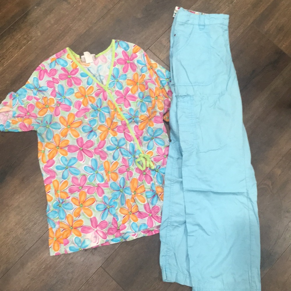 Colorful scrubs